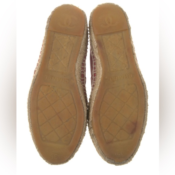 100% Authentic CHANEL Limited Edition Espadrilles | Size 35 | Red - Picture 5 of 5